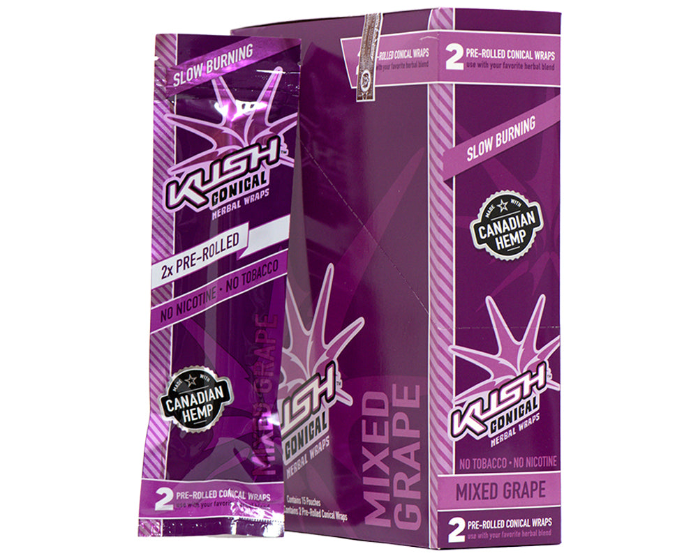 KUSH® cônes et enveloppes végétales