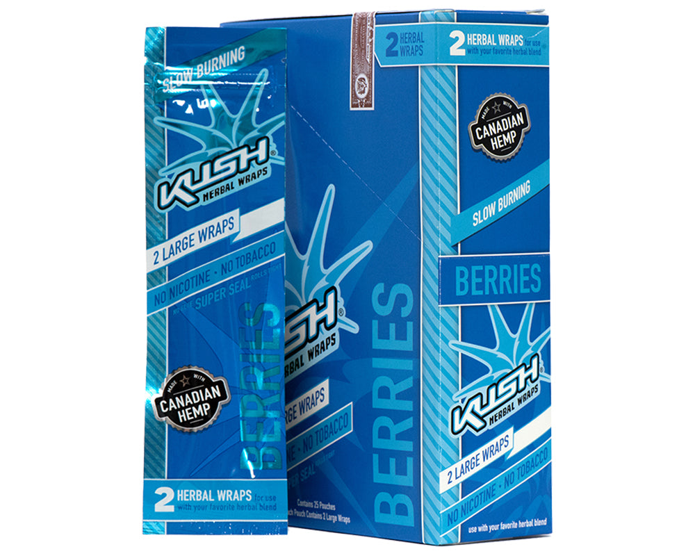 KUSH® Herbal Wraps & Cones