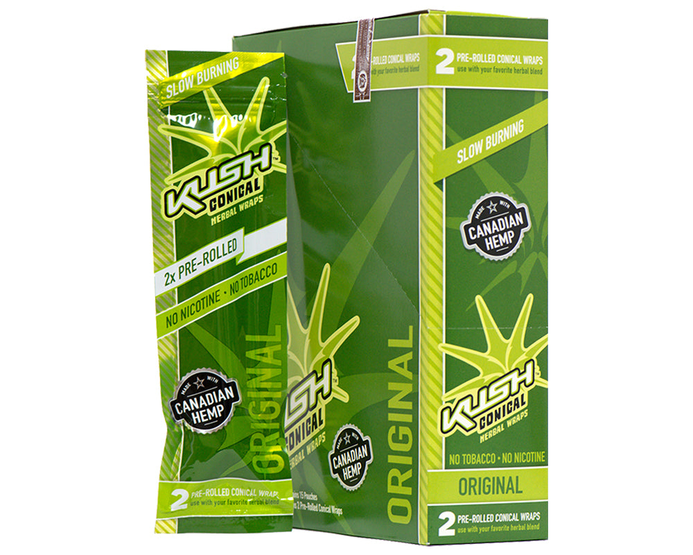 KUSH® Herbal Wraps & Cones